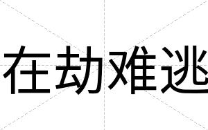 在劫难逃
