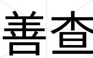 善查