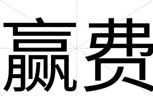 赢费