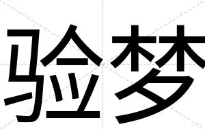 验梦