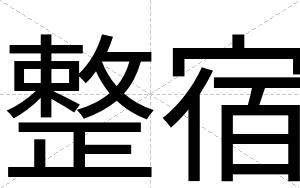整宿