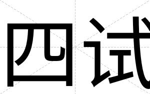 四试