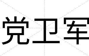 党卫军
