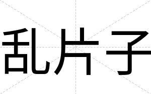 乱片子