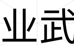 业武