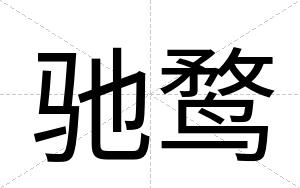 驰鹜