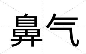 鼻气