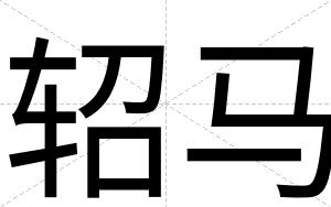 轺马