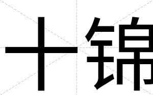 十锦
