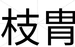 枝胄